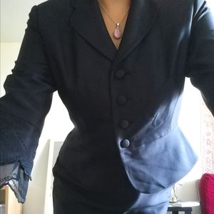 Vtg Pencil skirt suit set